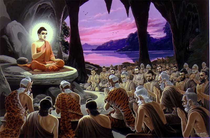 La predicación de Buda